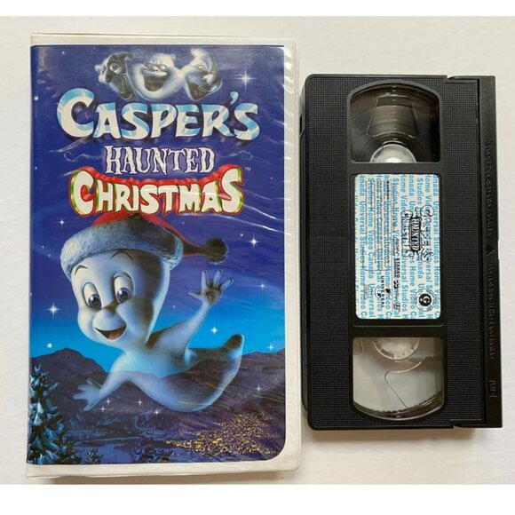 2000 Caspers Haunted Christmas VHS Video Animated Full Length Film - Picture 1 of 3